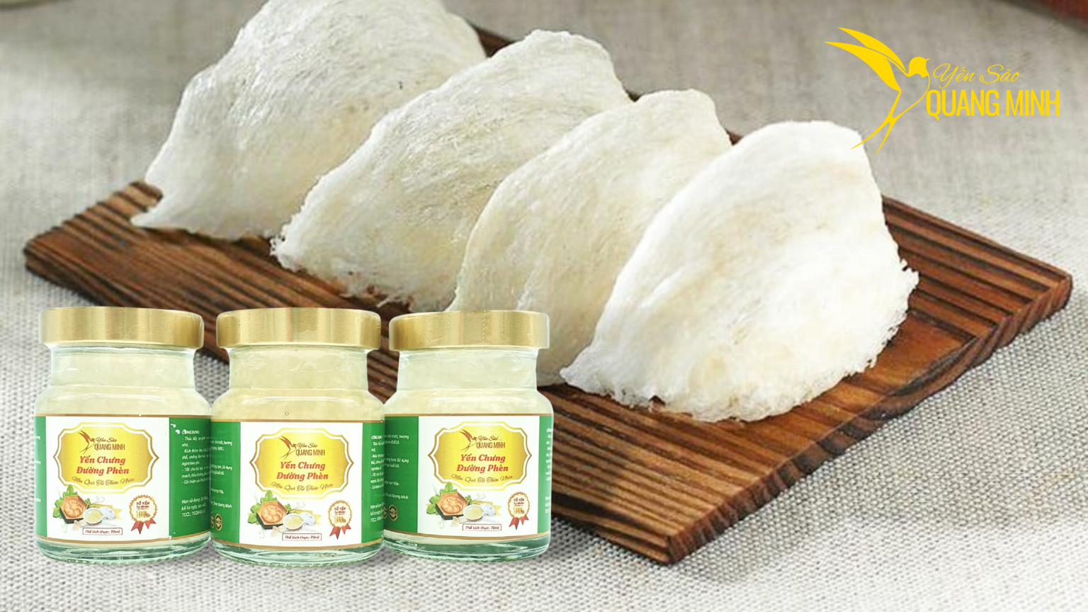 Tổ yến chưng đường phèn có tác dụng gì