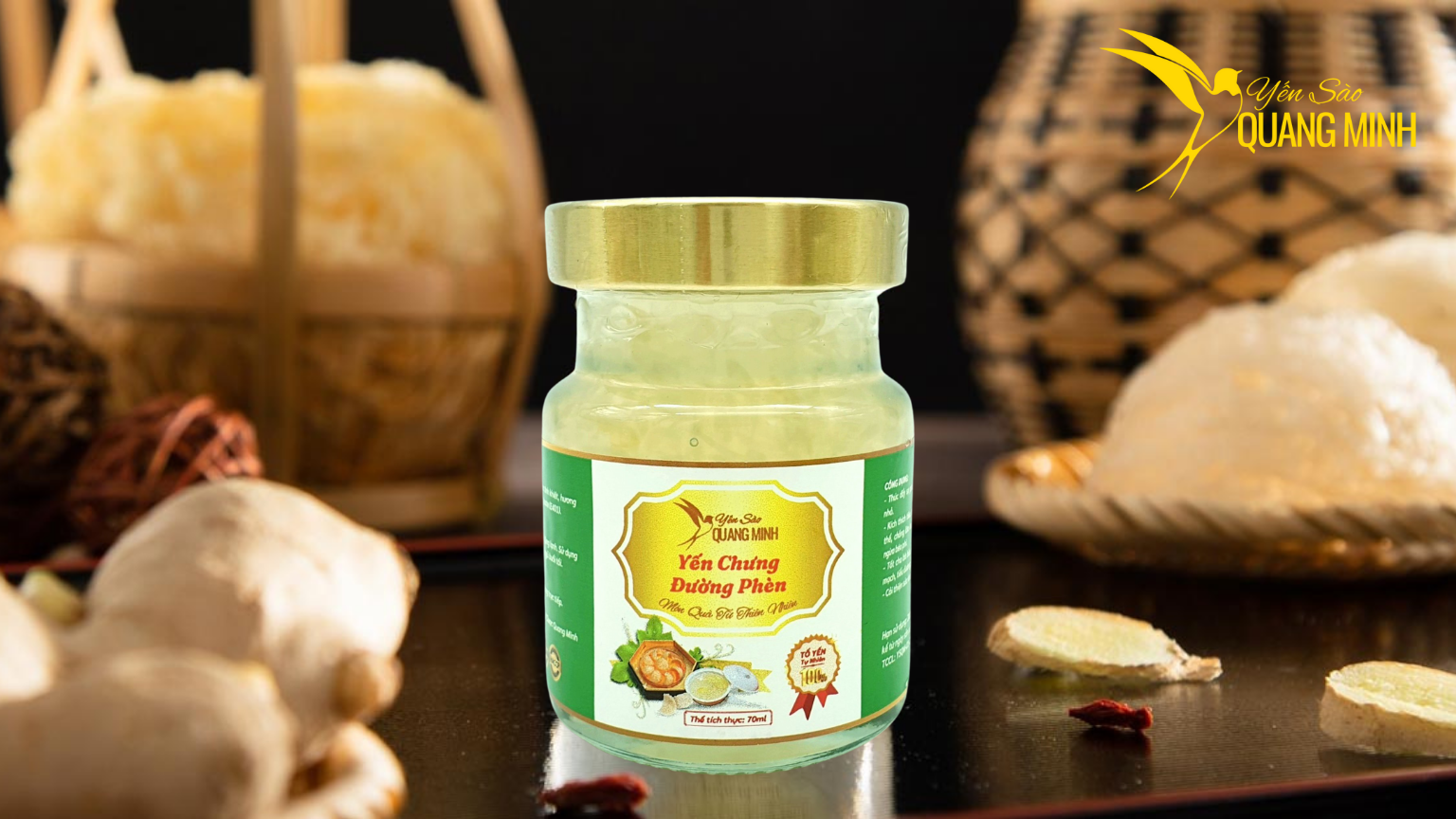 Tổ yến chưng đường phèn có tác dụng gì