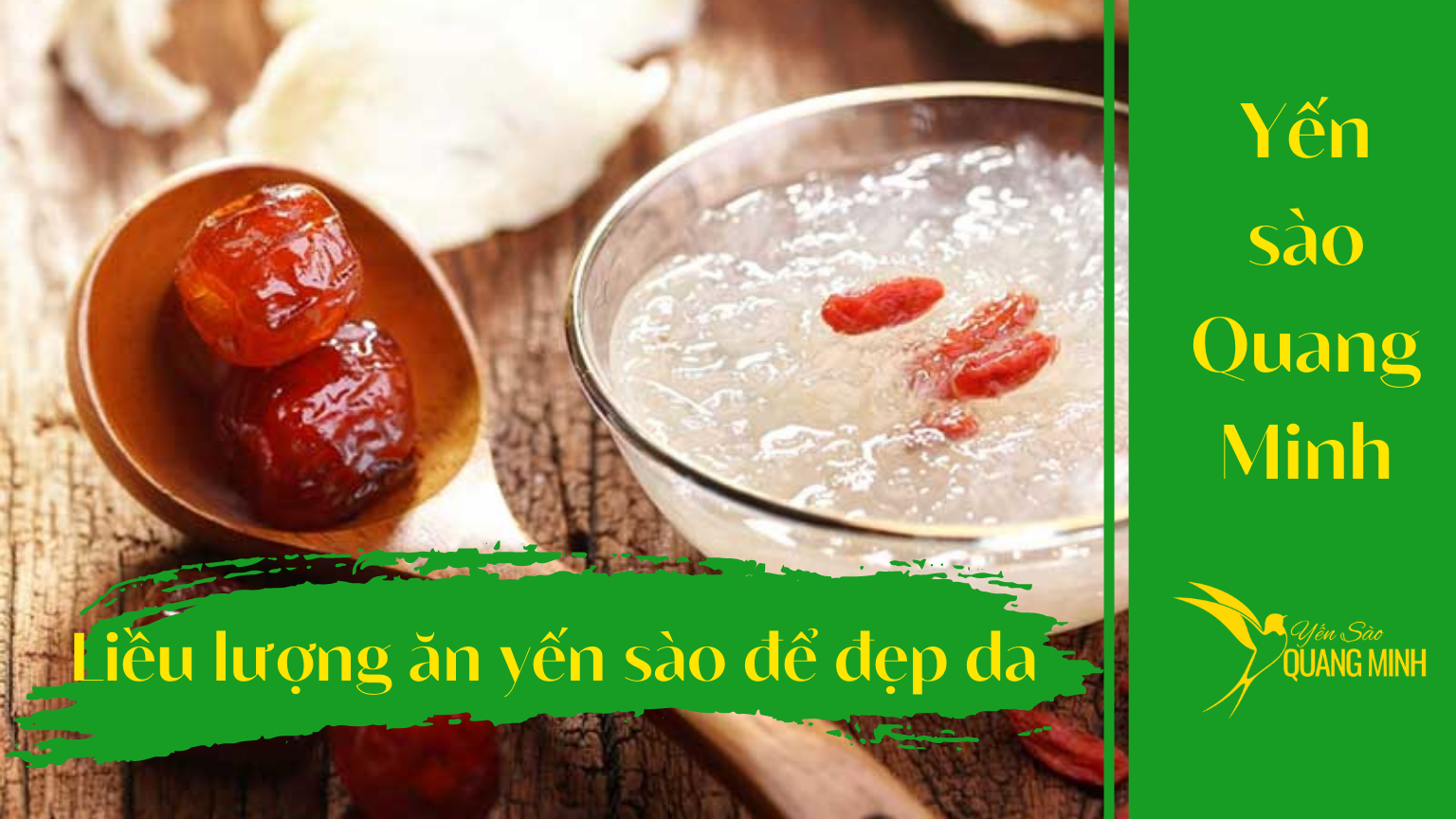 ăn yến sào để đẹp da