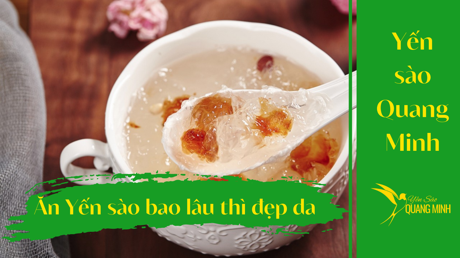 ăn yến sào để đẹp da