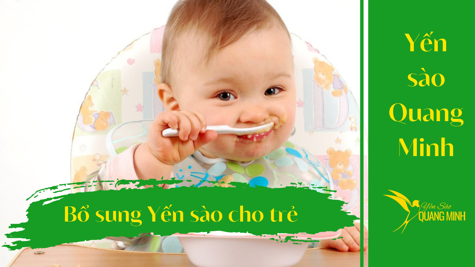 yến sào cho trẻ suy dinh dưỡng