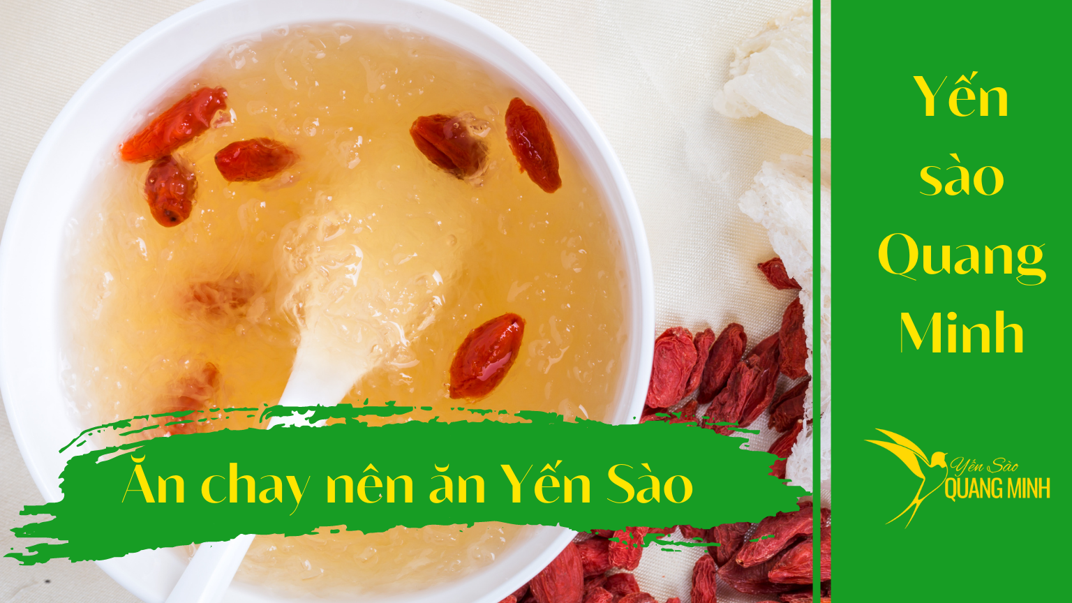 Tại sao người ăn chay nên ăn yến sào?
