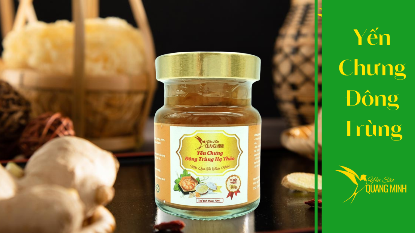 Yến chưng đông trùng hạ thảo