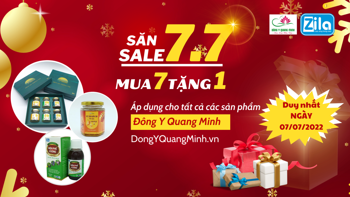 Đông Y Quang Minh - Săn Sale HOT Mua 7 TẶNG 1