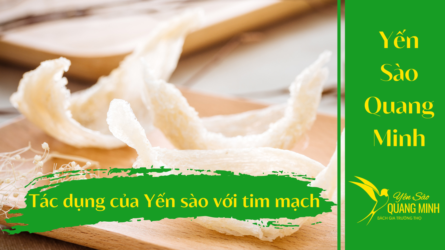 bệnh tim có ăn yến sào được không