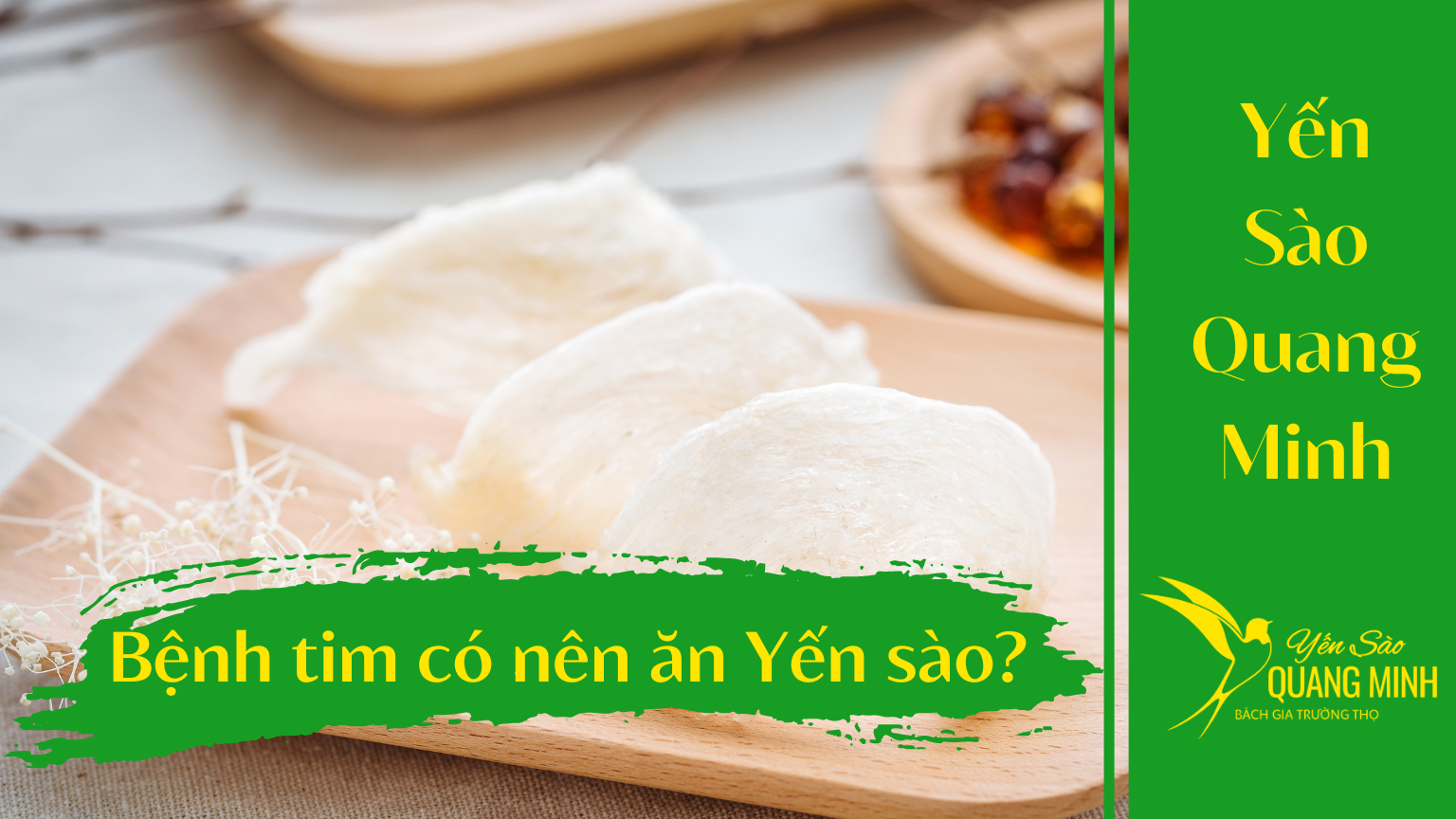 bệnh tim có ăn yến sào được không