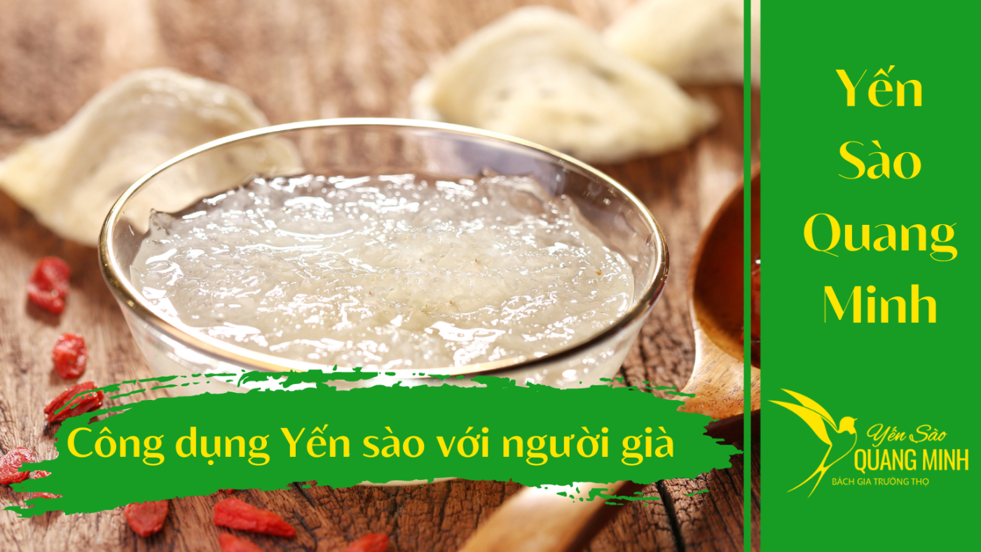 công dụng yến sào với người già