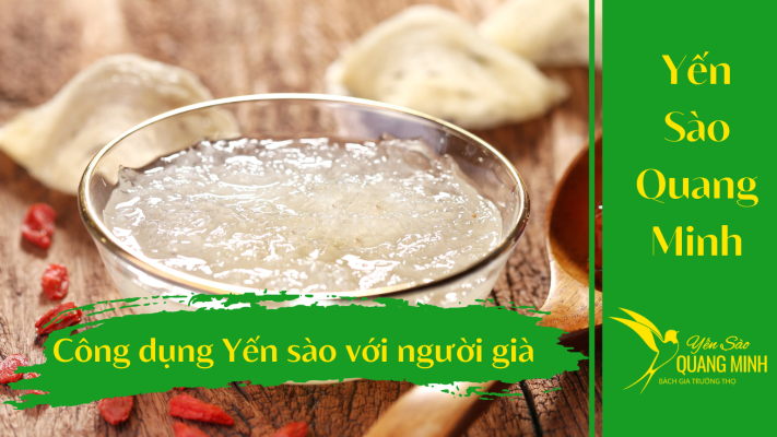 công dụng yến sào với người già