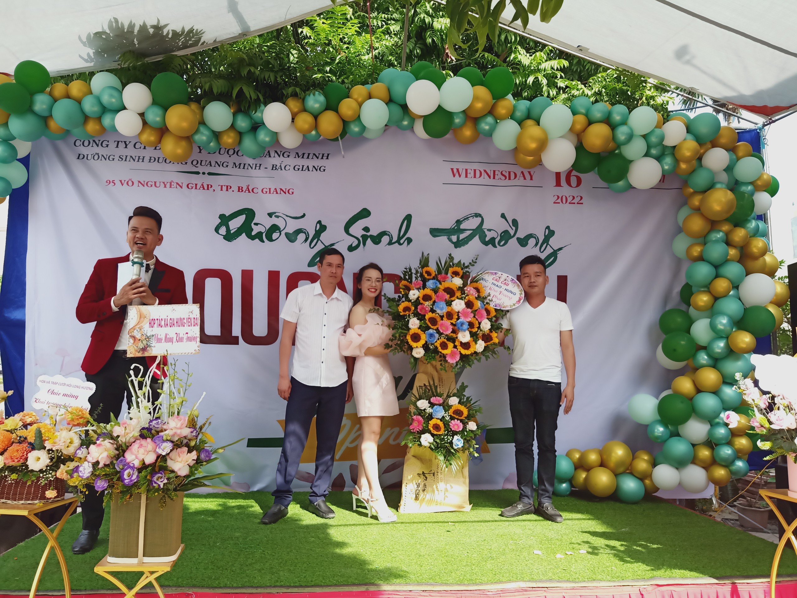 khai trương Dưỡng Sinh Đường Quang Minh