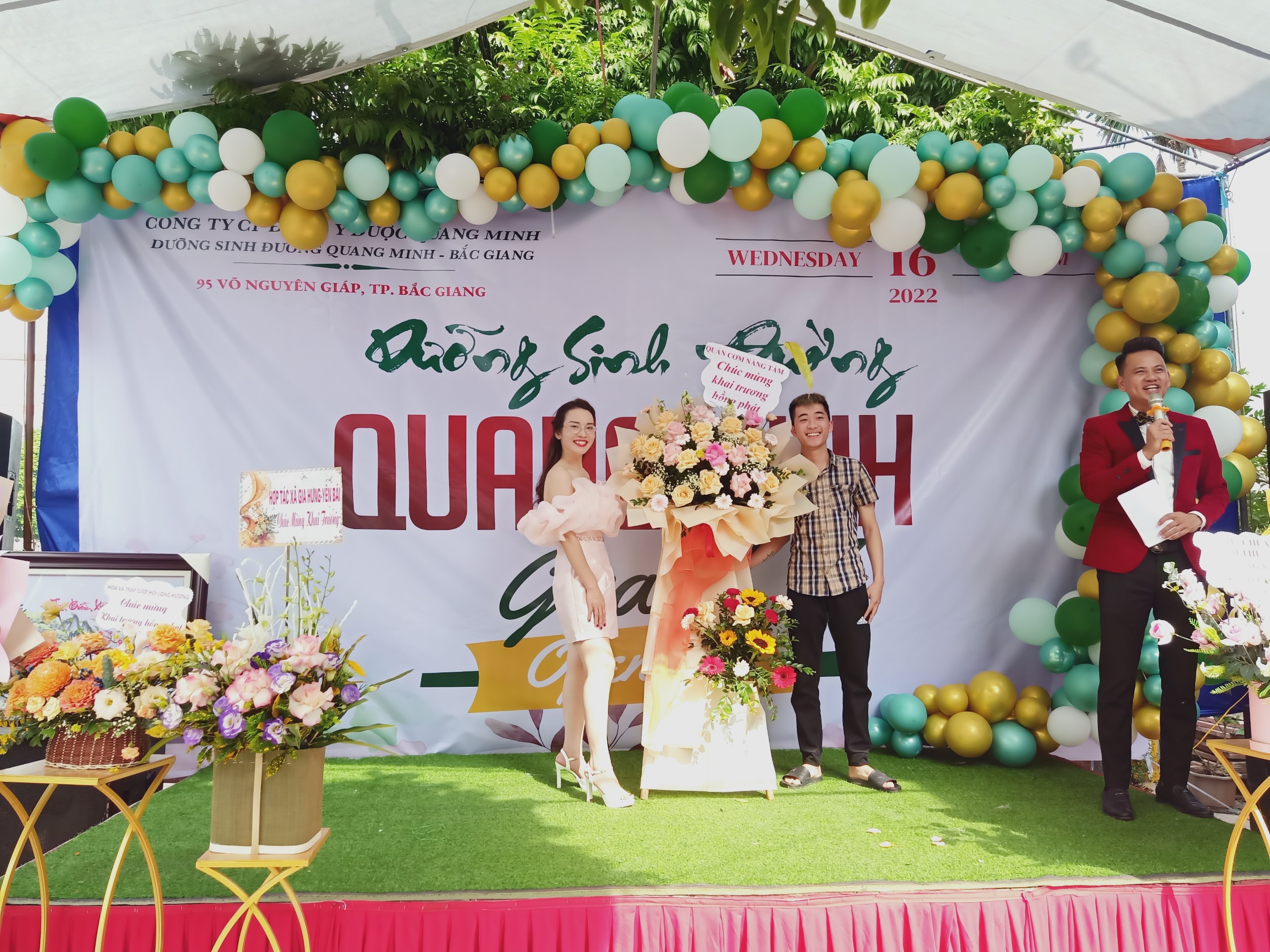 khai trương Dưỡng Sinh Đường Quang Minh