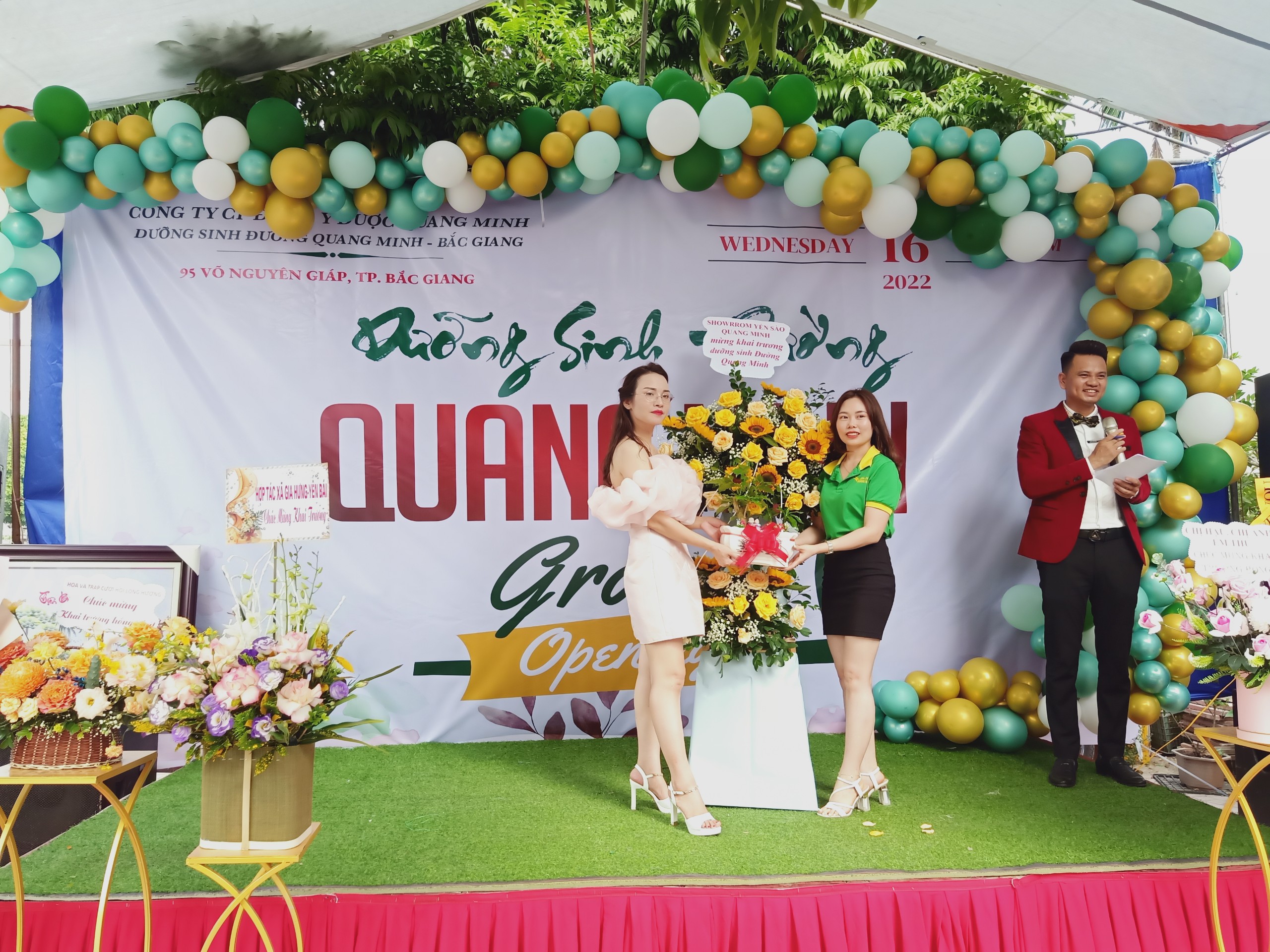 khai trương Dưỡng Sinh Đường Quang Minh