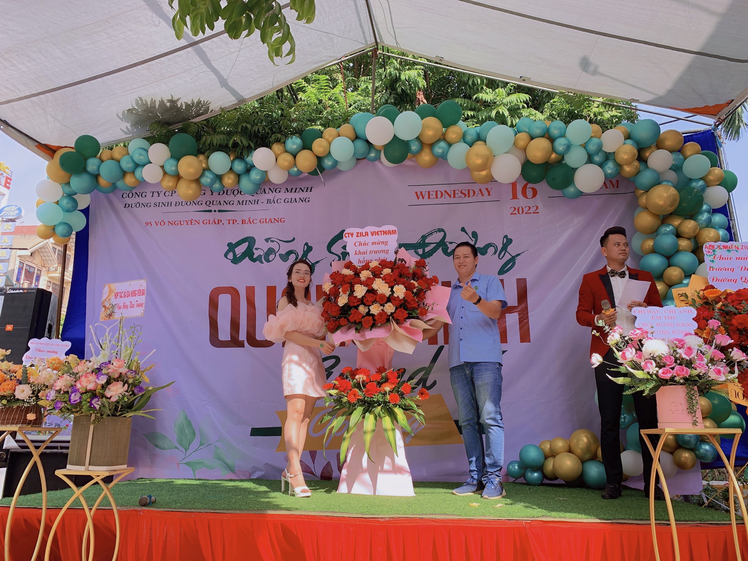 khai trương Dưỡng Sinh Đường Quang Minh