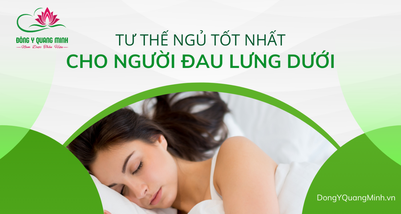 tư thế ngủ cho người đau lưng