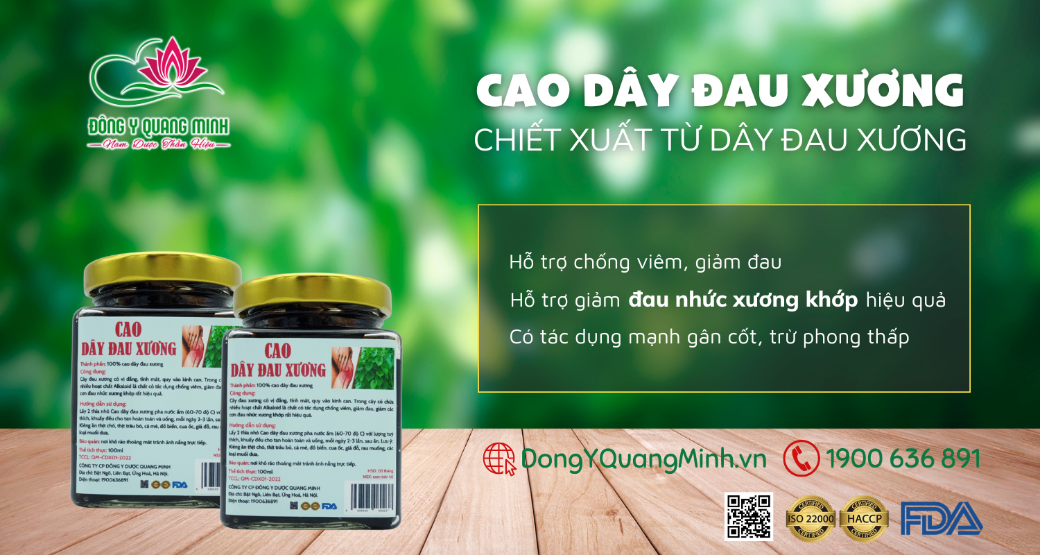 Cao dây đau xương