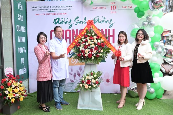 khai trương Dưỡng Sinh Đường Quang Minh tại Lạng Sơn
