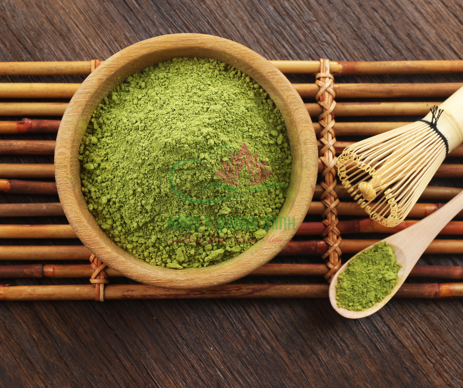 cách làm bột trà xanh tại nhà