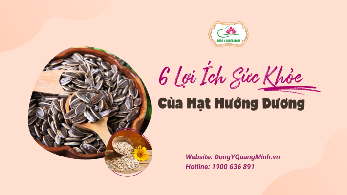 lợi ích sức khỏe của hạt hướng dương
