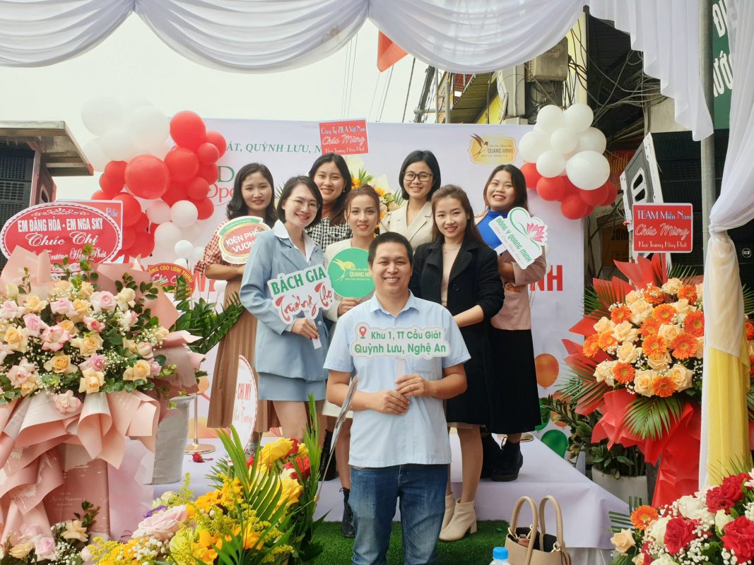 Khai Trương Showroom Yến Sào Quang Minh Tại Quỳnh Lưu Nghệ An