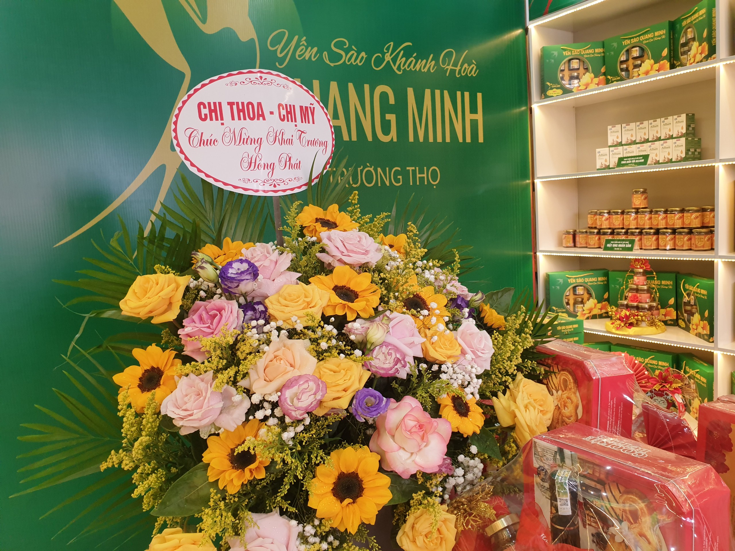 Khai Trương Showroom Yến Sào Quang Minh Tại Quỳnh Lưu Nghệ An