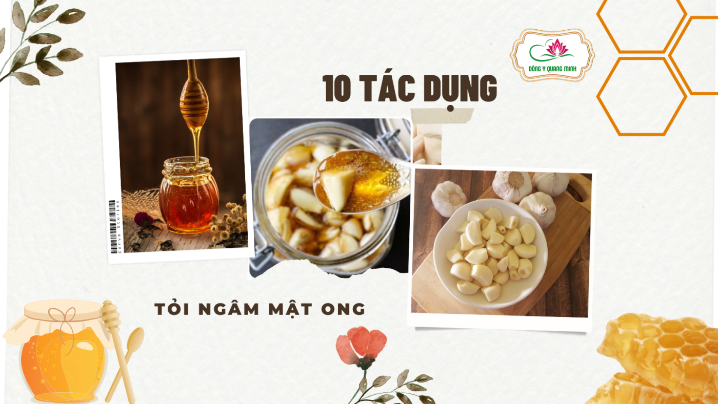 tác dụng tỏi ngâm mật ong