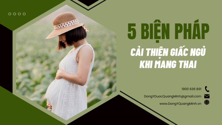 cải thiện giấc ngủ khi mang thai