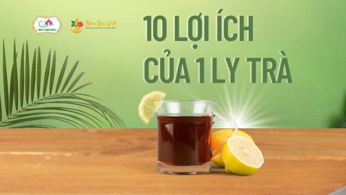 lợi ích của một ly trà