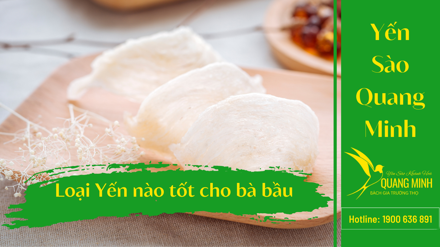 tác dụng của tổ yến với bà bầu
