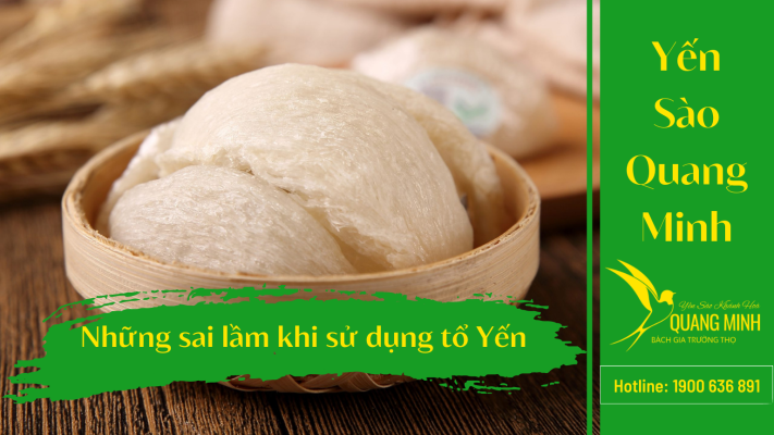sai lầm khi ăn yến
