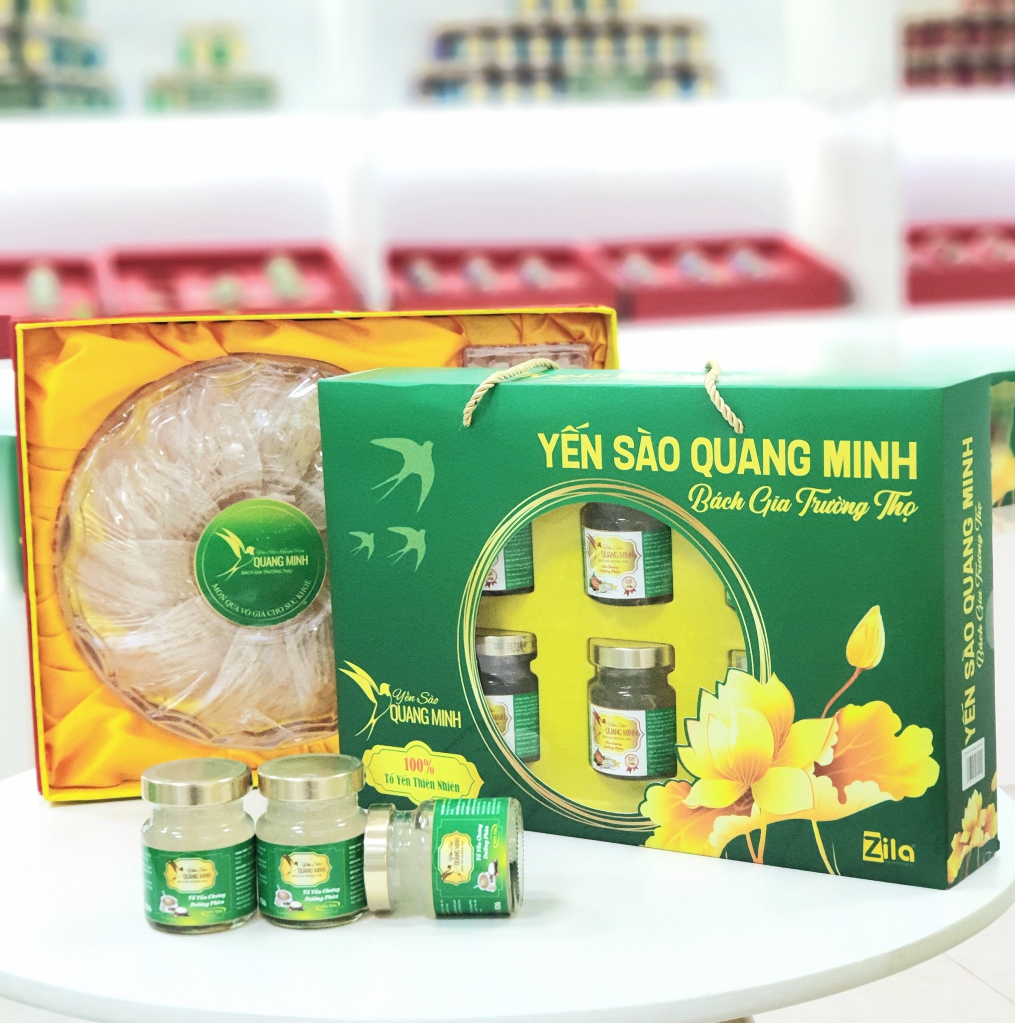 set 6 hũ yến đẹp