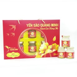 Set 6 Hũ Yến Chưng Đường Phèn (18% Tổ Yến Nguyên Chất)