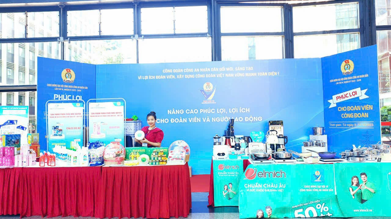 Yến Sào Quang Minh Tham Dự Đại Hội Công Đoàn Công An Nhân Dân Lần Thứ VI