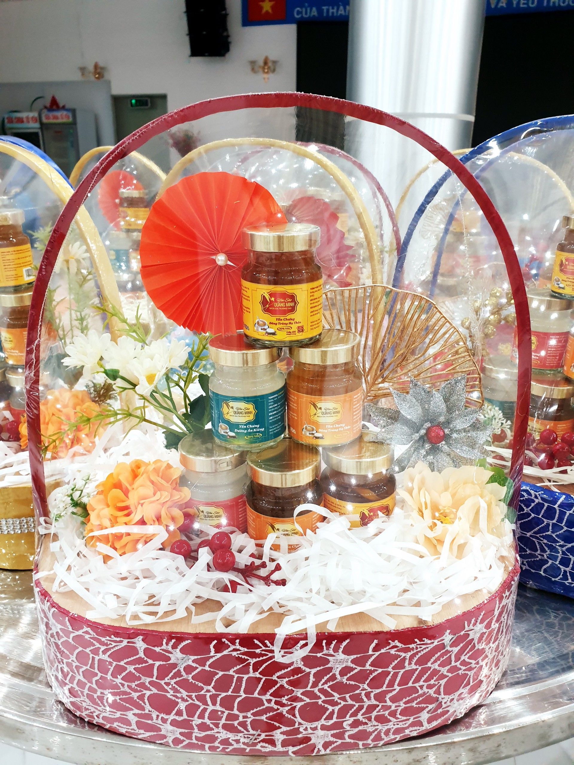 set 6 hũ yến đẹp tặng 20/10