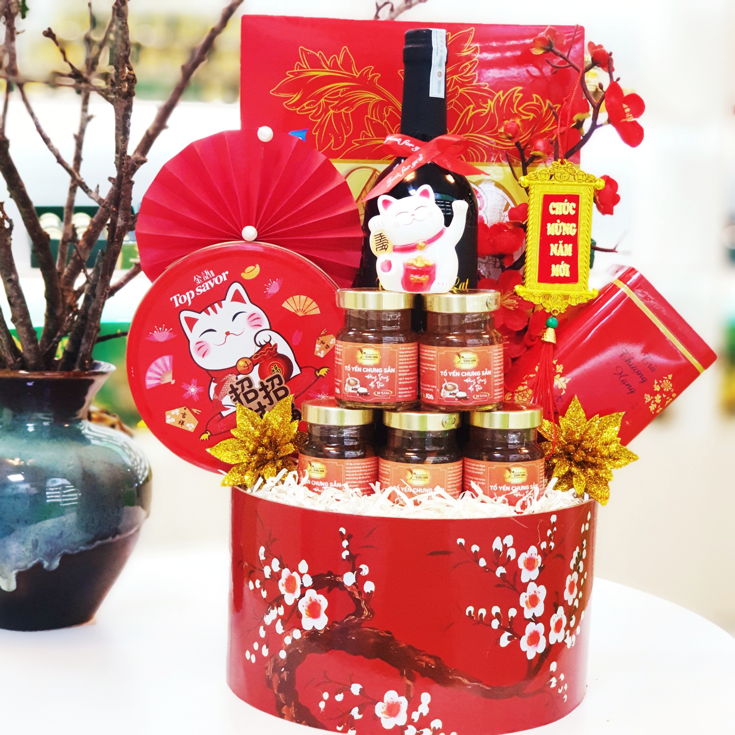 giỏ quà Yến sào biếu tặng tết