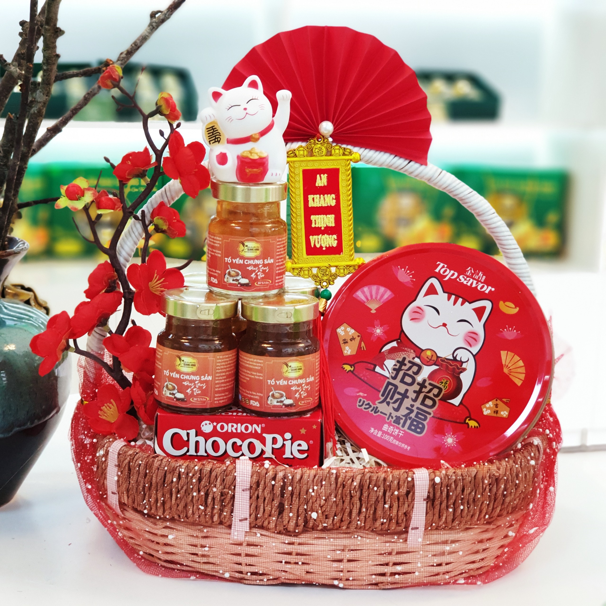 giỏ quà Yến sào biếu tặng tết