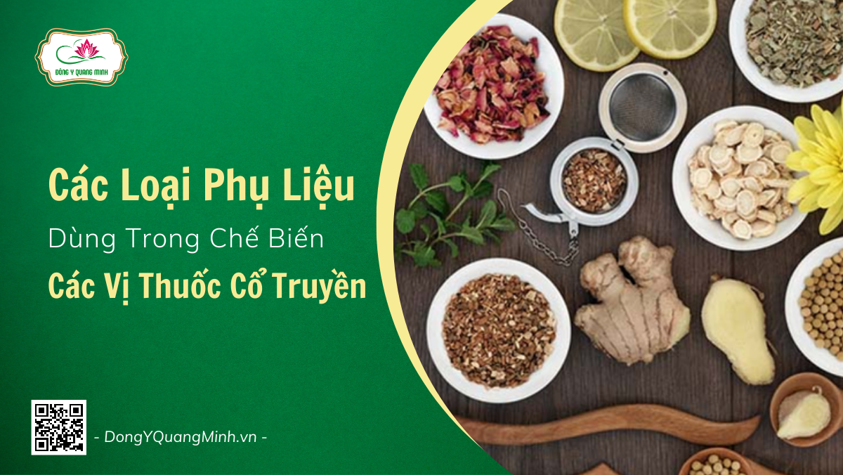 Các Loại Phụ Liệu Dùng Trong Chế Biến Các Vị Thuốc Cổ Truyền
